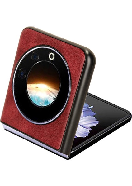 Tecno Phantom V Flip Pu Deri + Şişe Açacağı ile Pc Telefon Kapağı (Yurt Dışından)
