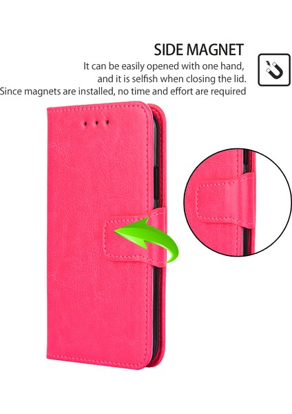 Infinix Zero 30 4g Kasa Dokulu Deri Stand Cüzdan Telefon Kapağı (Yurt Dışından)