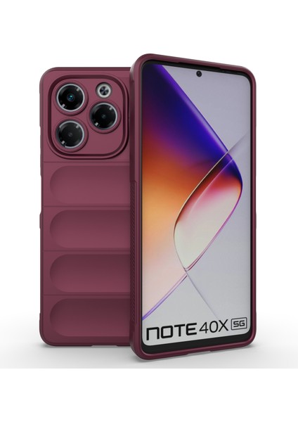 Infinix Note 40X 5g Anti-Drop Yumuşak Tpu Sağlam Telefon Arka Kapak (Yurt Dışından)