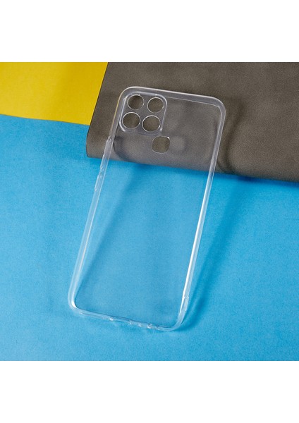 Infinix Smart 6 Ultra Yumuşak Tpu Net Koruyucu Kapak Damla Geçirmez Anti-Scratch Anti Anti Anti Tele Kılıfı (Yurt Dışından)