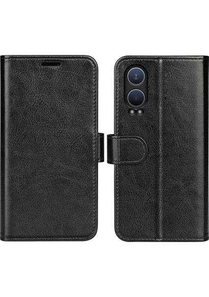 Oneplus Nord Ce4 Lite 5g Cüzdan Telefon Kılıfı Crazy Horse Doku Standı Deri Kapak (Yurt Dışından)