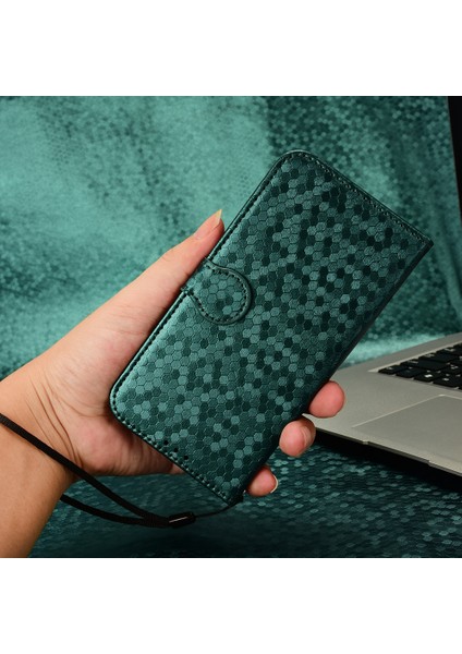 Infinix Note 30 Pro 4g Telefon Kılıfı, Dot Baskılı Pu Deri Cüzdan Stand Kapağı (Yurt Dışından)