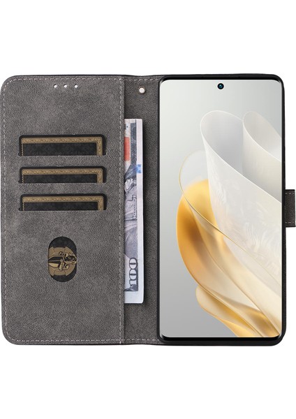 Infinix Zero 30 4g X6731B Pu Pu Deri Rfıd Blooking Kapak Kayışla (Yurt Dışından)