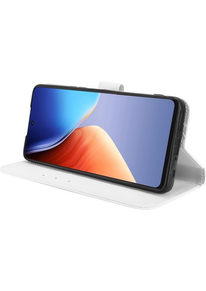 Tecno Camon 19 4g Flip Cüzdan Dokusu Askılı Pu Deri Kapak (Yurt Dışından)