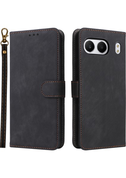 Oneplus Nord 4 Cüzdan Kılıf Pu Deri Kapak Stand Görünümü (Yurt Dışından)