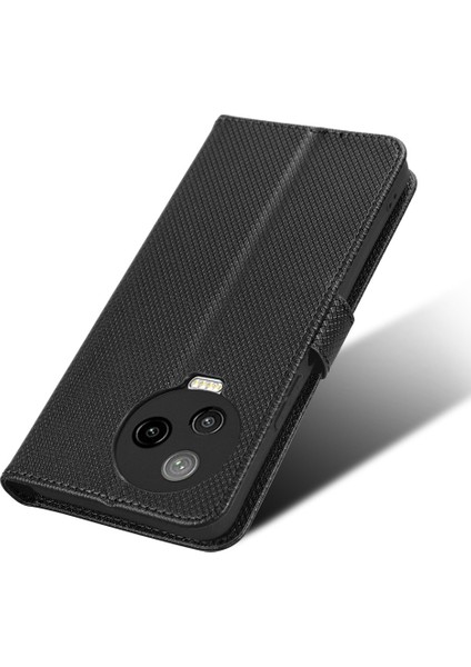 Infinix Note 12 Pro 4g X676B Tamamen Sarılmış Doku Pu Deri Deri Stand Manyetik Toka Kılıf Cüzdan Telefon Kapağı (Yurt Dışından)