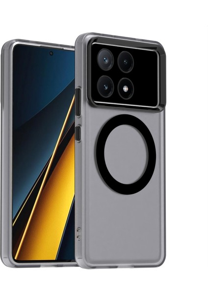 Xiaomi Poco X6 Pro 5g Pc+Tpu+Pet Düşmeyi Önleyici Telefon Kılıfı Magsafe ile Uyumlu (Yurt Dışından)