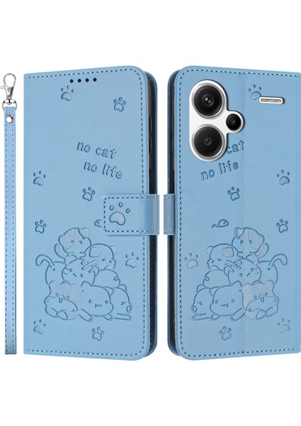 Xiaomi Redmi Note 13 Pro Plus 5g Deri Cüzdan Telefon Kılıfı Askılı (Yurt Dışından)