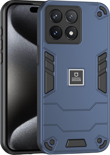 Xiaomi Poco X6 Pro 5g Pc+Tpu Düşmeye Dayanıklı Koruyucu Telefon Kapağı (Yurt Dışından)