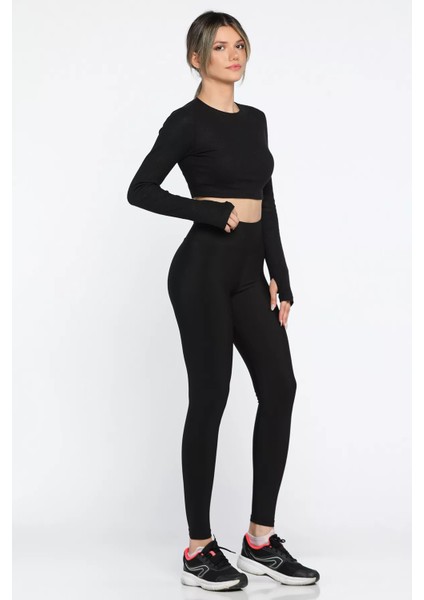 Kadın Yüksek Bel Likralı Tayt P-00006398 fiyatları