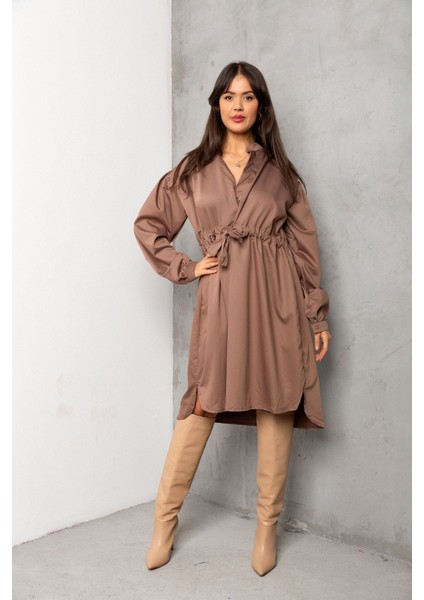 Kadın Tasarım Likralı Gabardin Elbise fiyatları