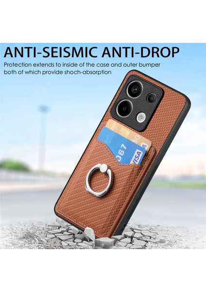 Xiaomi Poco X6 5g / Redmi Note 13 Pro 5g Deri+Pc+Tpu Kart Yuvaları Telefon Kapağı (Yurt Dışından) indirimleri