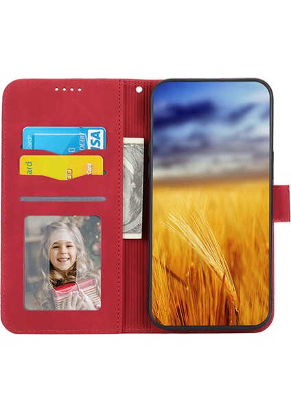 Xiaomi Redmi Note 13 Pro+ 5g Deri Kılıf Telefon Cüzdan Standı (Yurt Dışından)
