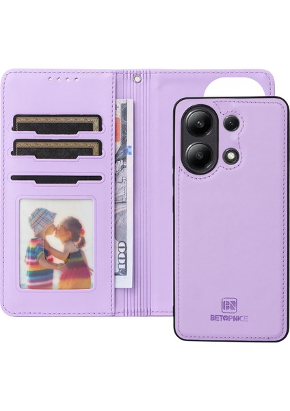 Xiaomi Redmi Note 13 4g Pu Deri Çıkarılabilir Cüzdan Telefon Kapağı (Yurt Dışından) fiyatları