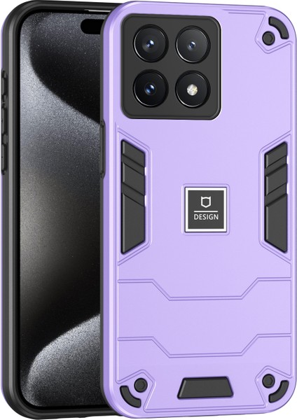 Xiaomi Poco X6 Pro 5g Pc+Tpu Düşmeye Dayanıklı Koruyucu Telefon Kapağı (Yurt Dışından)