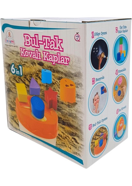 Iç Içe Eğitici Kaplar Jumbo