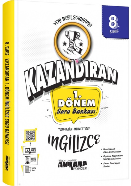 LGS Kazandıran 8.Sınıf 1.Dönem İngilizce Soru Bankası