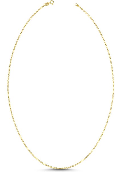 Altın Zincir Aynalı Forse 50 Cm Znc42-G512