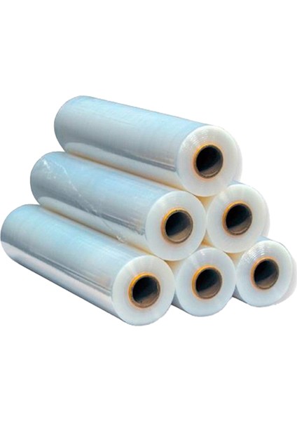Streç Film 17 Mikron 50CM 125 Metre 1 Koli 6 Adet