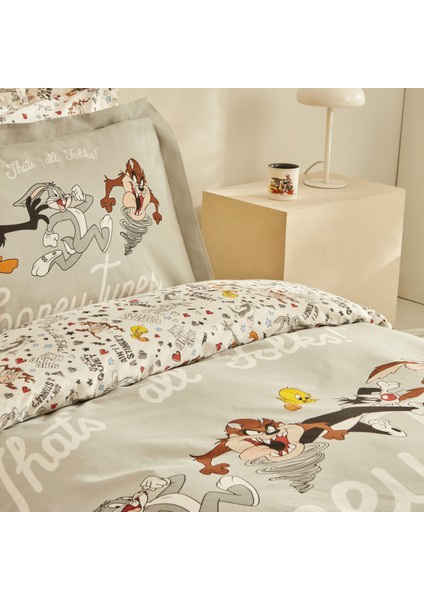 Karaca Home Looney Tunes Super Stars Tek Kişilik Nevresim Takımı