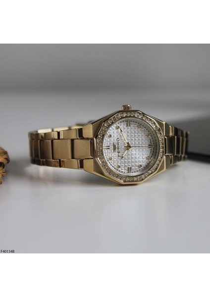 F40134B Çelik Kordonlu Kadın Kol Saati fiyatları