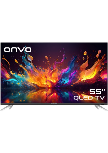 55OVF9001UQ 55’’ 140 Ekran Uydu Alıcılı 4K Ultra HD QLED Google Smart TV