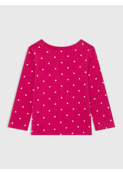 Kız Bebek Pembe Grafikli T-Shirt fiyatları