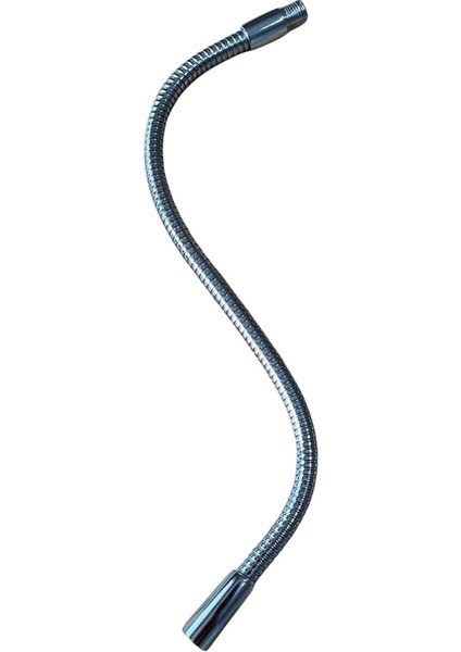Metal Spiral Hortum (20CM-8MM) Krom Kaplama Masa Lambası Aplik Vb Için