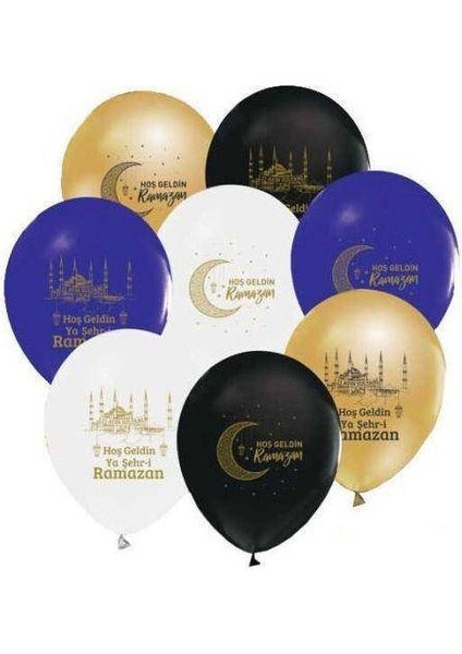 Hoş Geldin Ramazan Baskılı Balon 10 Adet