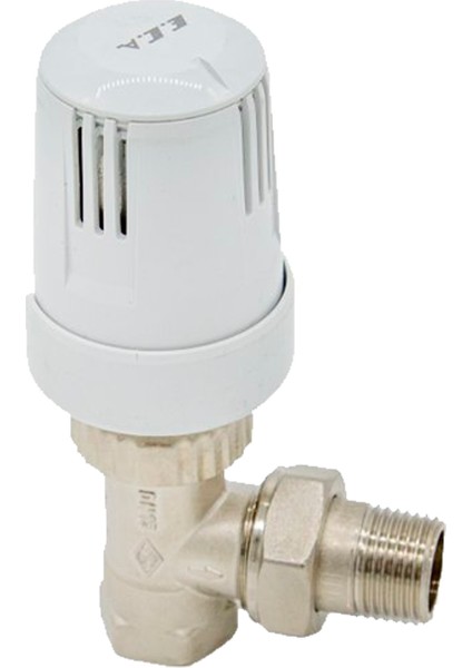 Eca 1/2 Köşe Termostatik Radyatör Vanası 602120531