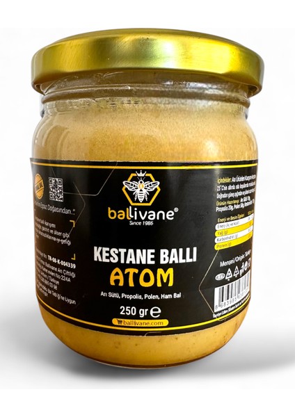 Kestane Ballı Karışım-ATOM (250gr)