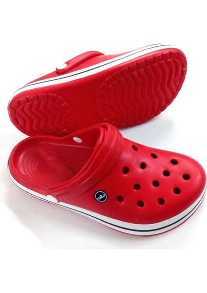 Akınal Bay Bayan Sabo Terlik Kırmızı modelleri
