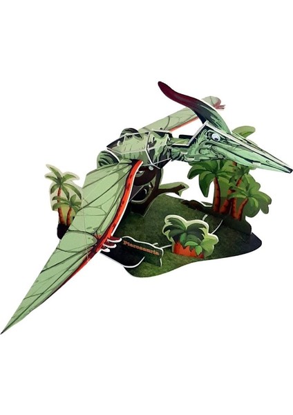 3 Boyutlu Puzzle Pterosauria - 25 Parça