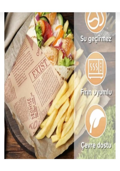 50 Adet Vintage Gazete Desen Sunum Kağıdı modelleri