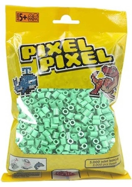 Pixel Pixel 3000 Adet Midi Boncuk Açık Yeşil indirimleri