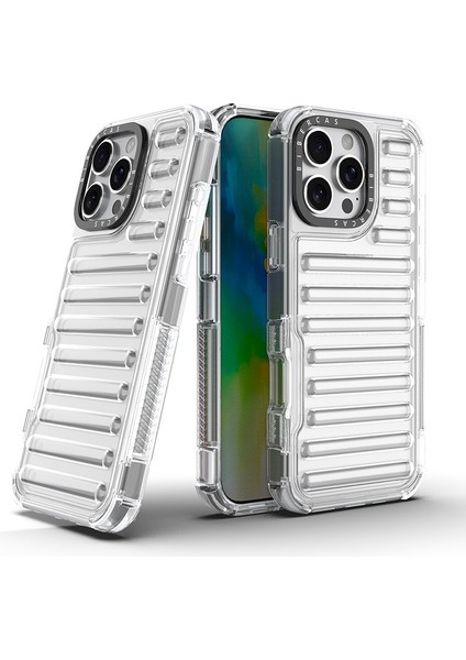 IPhone 14 Kılıfı, Ağır Hizmet Tipi Darbeye Dayanıklı Koruma Telefon Kılıfları, Düşmeye Karşı, Üç Katmanlı Şeffaf Koruyucu Kılıf IPhone 14 ile Uyumlu (Yurt Dışından)