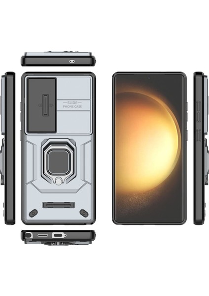 Samsung Galaxy S24 Plus Kılıf, [tam Kamera Koruması] [360° Dönebilen Destek Halkası] Askeri Sınıf Sert Koruyucu Telefon Kılıfı Kapağı (Yurt Dışından) fiyatları