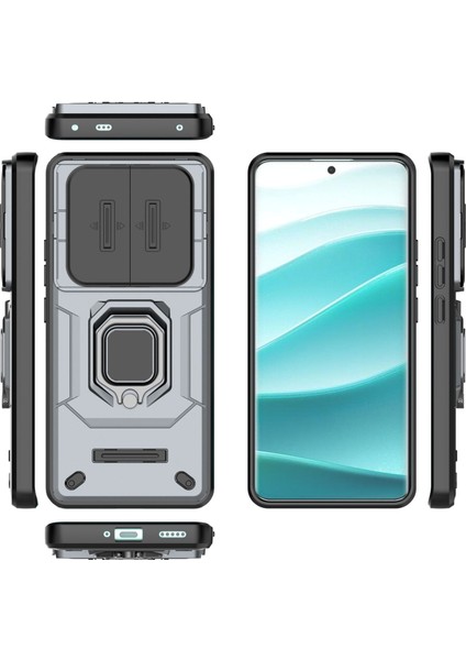 Xiaomi Redmi Note 14 5g Kılıf, [tam Kamera Koruması] [360° Dönebilen Destek Halkası] Askeri Sınıf Sert Koruyucu Telefon Kılıfı Kapağı (Yurt Dışından) fiyatları