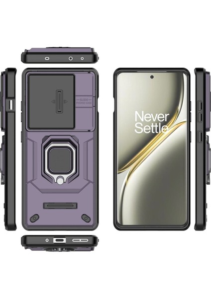 Oneplus Ace3 Pro Kılıf, [tam Kamera Koruması] [360° Dönebilen Destek Halkası] Askeri Sınıf Sert Koruyucu Telefon Kılıfı Kapağı (Yurt Dışından) modelleri