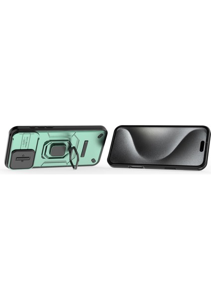 IPhone 16 Pro Kılıf, [tam Kamera Koruması] [360° Dönebilen Destek Halkası] Askeri Sınıf Sert Koruyucu Telefon Kılıfı Kapağı (Yurt Dışından) modelleri