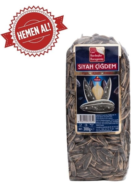 Siyah Tuzlu Ay Çekirdeği (300 G)