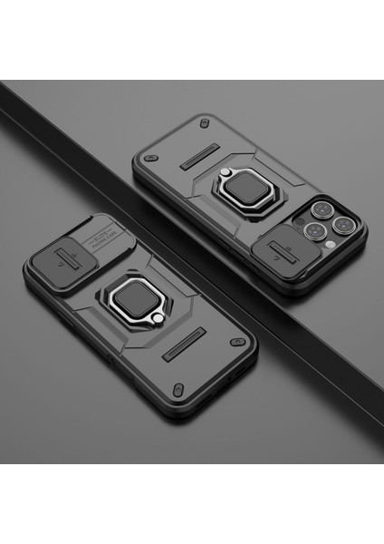 IPhone 16 Pro Kılıf, [tam Kamera Koruması] [360° Dönebilen Destek Halkası] Askeri Sınıf Sert Koruyucu Telefon Kılıfı Kapağı (Yurt Dışından) modelleri
