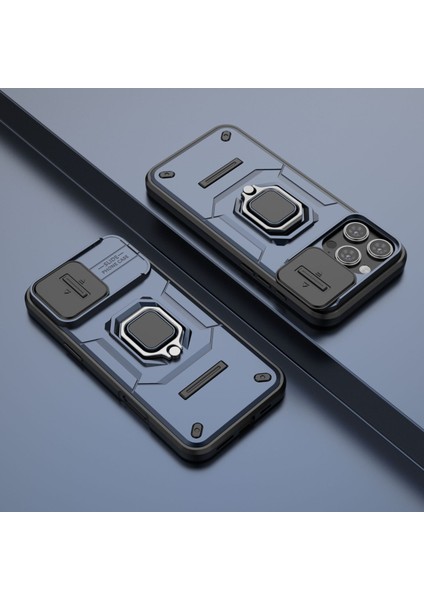 IPhone 16 Pro Kılıf, [tam Kamera Koruması] [360° Dönebilen Destek Halkası] Askeri Sınıf Sert Koruyucu Telefon Kılıfı Kapağı (Yurt Dışından) modelleri