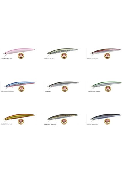 Tide Minnow Lance 140S 14CM 25,5g Dalarlı Maket Yem fiyatları