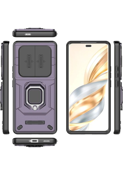 Huawei Honor X9C Kılıf, [tam Kamera Koruması] [360° Dönebilen Destek Halkası] Askeri Sınıf Sert Koruyucu Telefon Kılıfı Kapağı (Yurt Dışından) fiyatları