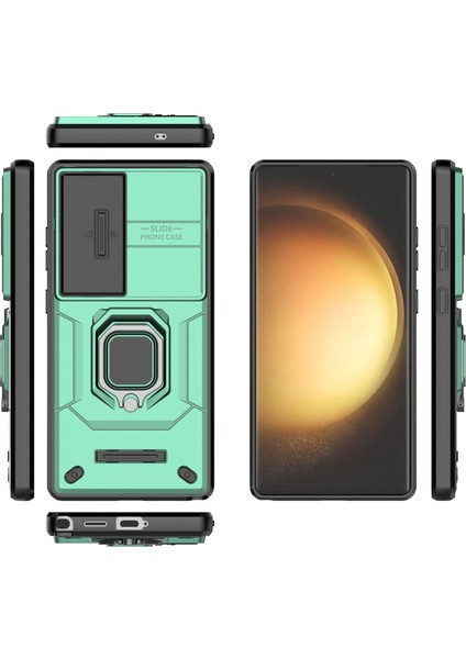 Samsung Galaxy S24 Plus Kılıf, [tam Kamera Koruması] [360° Dönebilen Destek Halkası] Askeri Sınıf Sert Koruyucu Telefon Kılıfı Kapağı (Yurt Dışından) fiyatları