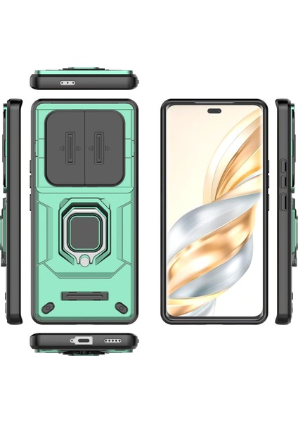 Huawei Honor X9C Kılıf, [tam Kamera Koruması] [360° Dönebilen Destek Halkası] Askeri Sınıf Sert Koruyucu Telefon Kılıfı Kapağı (Yurt Dışından) fiyatları