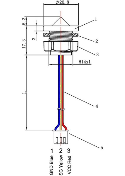 FS-IR02B Fotoelektrik Su Seviye Sensörü