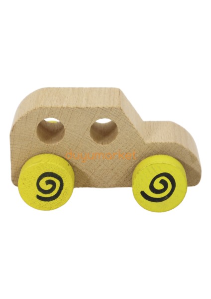 Mr. Quokka Ahşap Ambulans - Sarı indirimleri