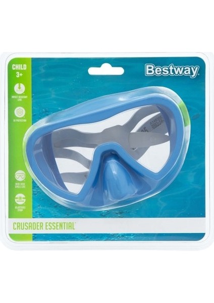 Bestway Yüzücü Maskesi - Mavi 22057
